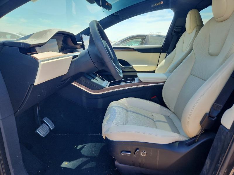 2025 Tesla Model x VIN 7SAXCDE51SF466125 COPART salvage auction — FRONT END, IL - SALVAGE CERTIFICATE, sold $12,200 on 2026-08-20 (photo 7)