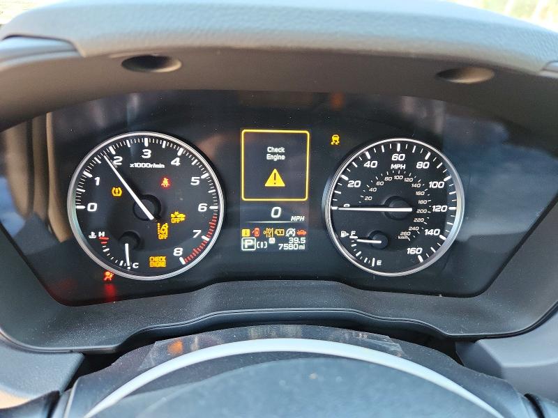 2024 Subaru Crosstrek VIN JF2GUADC1R8256516 COPART salvage auction — REAR END, NJ - CERT OF TITLE-SALVAGE, sold $6,400 on 2026-07-07 (photo 9)