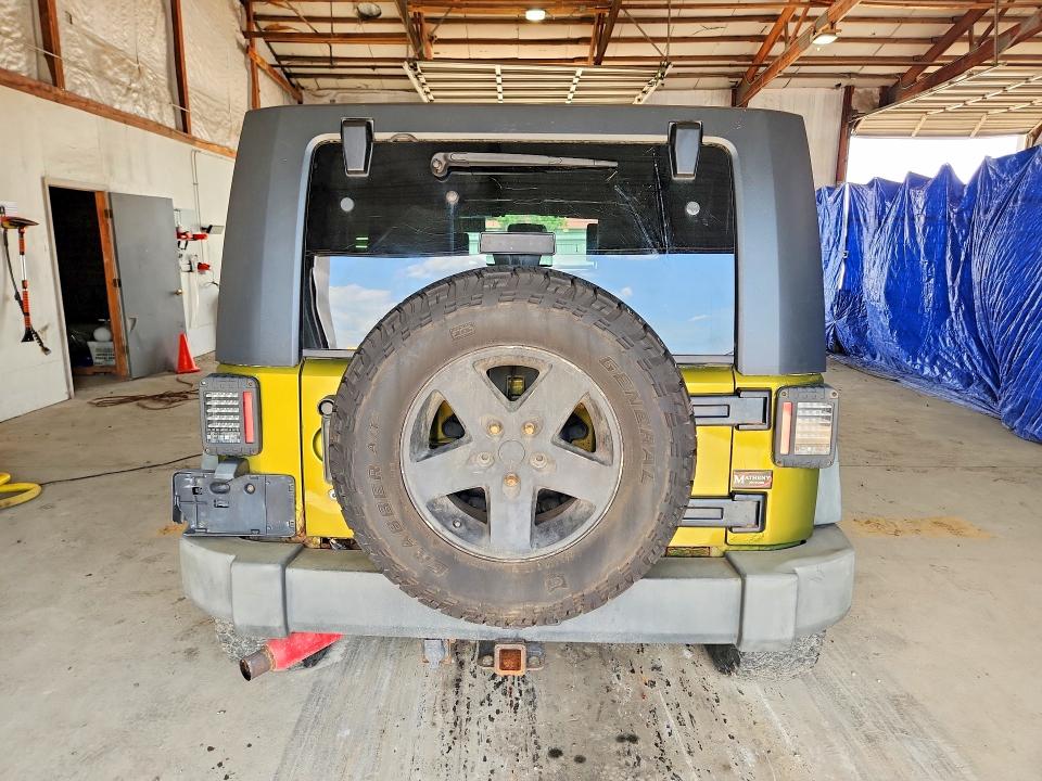 2008 Jeep Wrangler unlimited VIN 1J4GA391X8L529078 COPART salvage auction — NORMAL WEAR, Oh - Cert Of Title-Salvage (P), sold $1,700 on 2026-07-04 (photo 6)