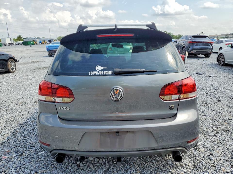 2012 Volkswagen Gti VIN WVWHV7AJ8CW259647 COPART salvage auction — MECHANICAL, FL - CERTIFICATE OF TITLE, sold $450 on 2026-07-17 (photo 6)