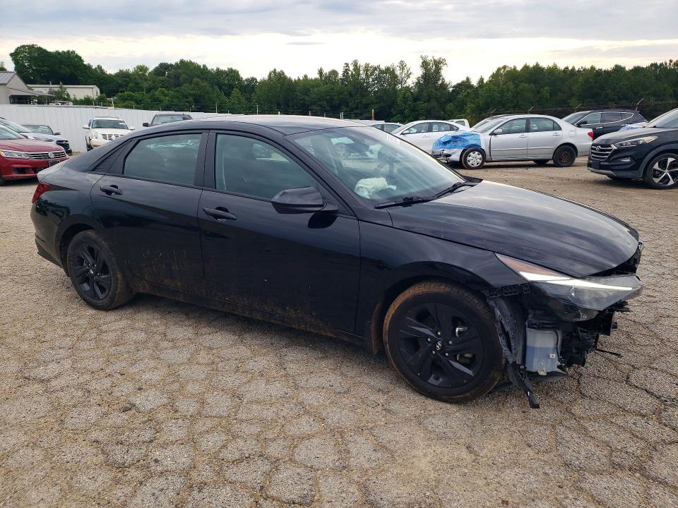 2023 Hyundai Elantra VIN KMHLM4AG8PU502239 COPART salvage auction — FRONT END, Va - Cert Of Title - Salvage, sold $3,300 on 2026-07-17 (photo 4)