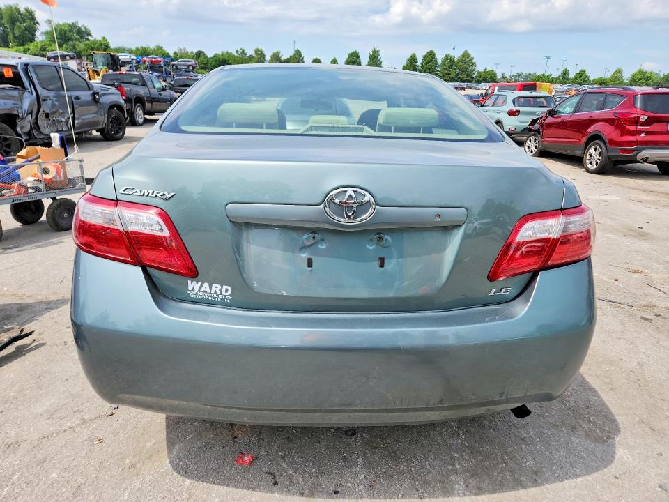 2007 Toyota Camry VIN JTNBE46KX73000845 COPART salvage auction — FRONT END, Mt - Certificate Of Title, sold $700 on 2026-07-31 (photo 6)