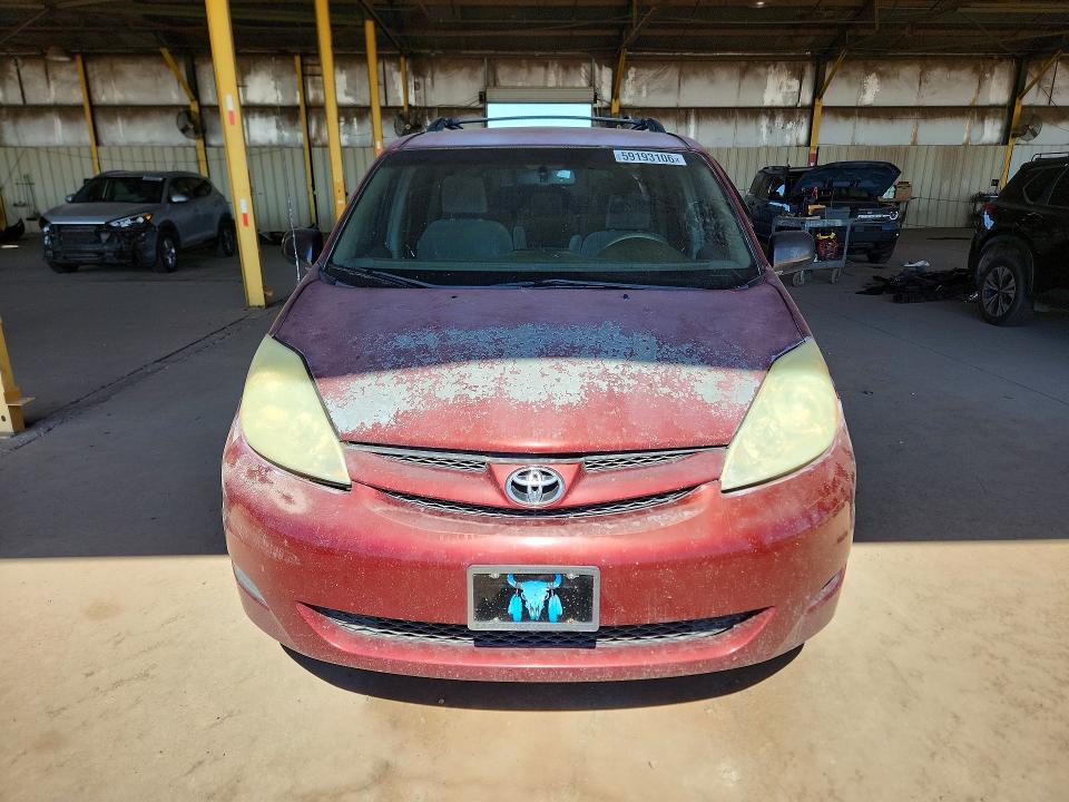 2006 Toyota Sienna VIN 5TDZA23C36S524349 COPART salvage auction — MECHANICAL, Az - Certificate Of Title, sold $450 on 2026-07-27 (photo 5)