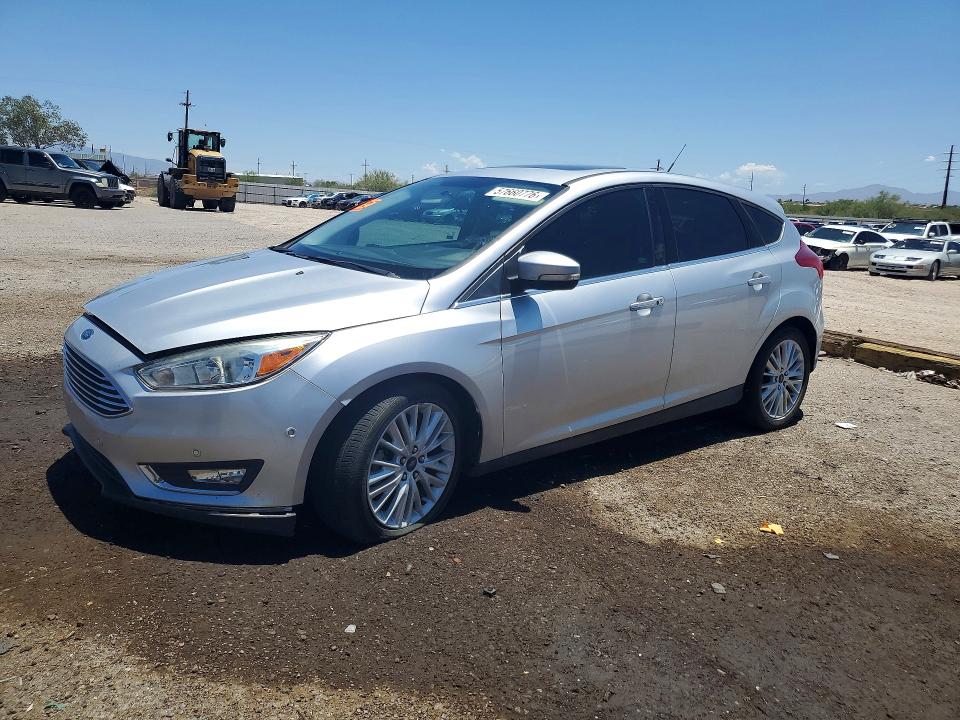 2018 Ford Focus VIN 1FADP3N23JL278826 COPART salvage auction — UNDERCARRIAGE, Az - Certificate Of Title, sold $1,000 on 2026-07-31 (photo 1)