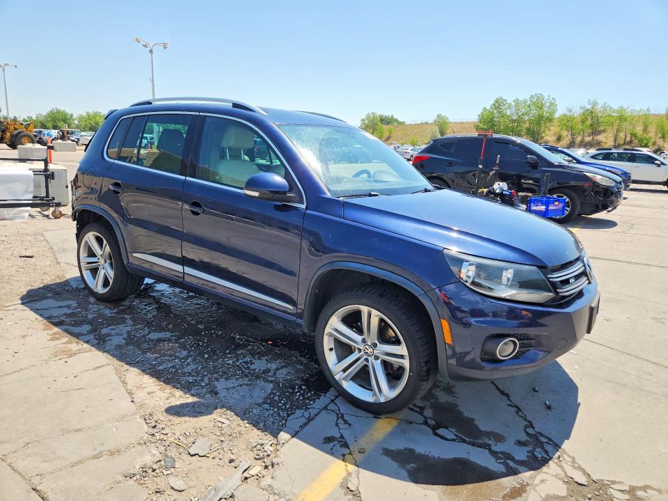 2016 Volkswagen Tiguan VIN WVGBV7AX5GW606931 COPART salvage auction — REAR END, Co - Public - Salvage Title, sold $2,650 on 2026-08-03 (photo 4)
