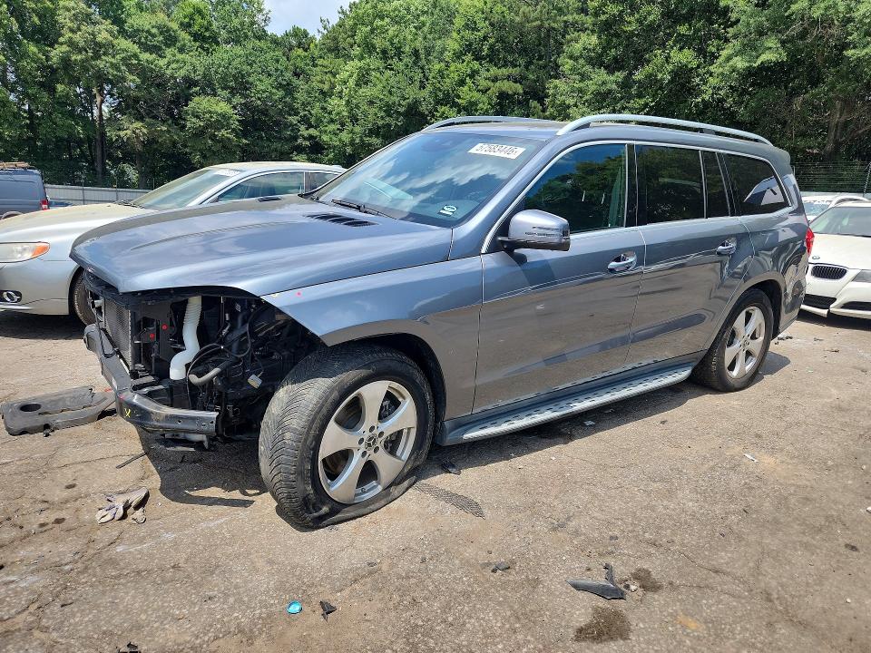 2018 Mercedes-benz Gls-klasse VIN 4JGDF6EEXJB164350 — COPART salvage auction photo
