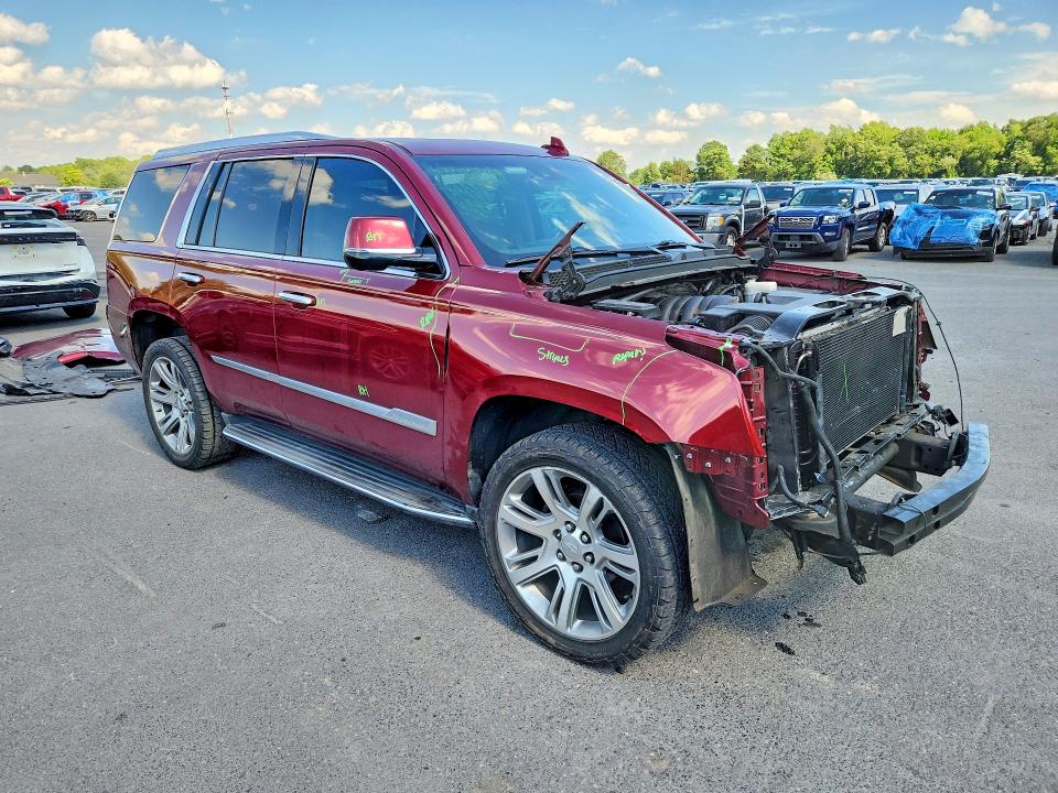 2016 Cadillac Escalade VIN 1GYS3BKJ6GR462743 COPART salvage auction — FRONT END, Nj - Cert Of Title-Salvage, sold $6,200 on 2026-07-09 (photo 4)