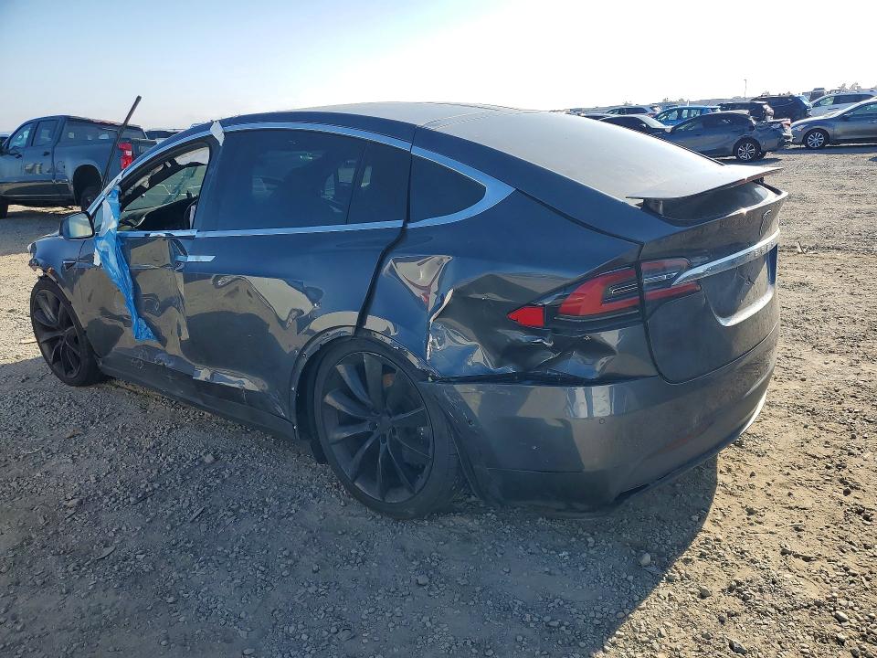 2017 Tesla Model x VIN 5YJXCDE20HF074510 COPART salvage auction — MECHANICAL, Ca - Salvage Certificate (P), sold $1,750 on 2026-07-17 (photo 2)
