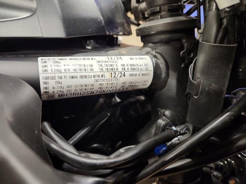 2025 Yamaha Yfz320 VIN MH3RH25N7SK001137 COPART salvage auction — MINOR DENT/SCRATCHES, On - Permit No Brand - Unfit (P), sold $2,250 on 2026-07-03 (photo 9)