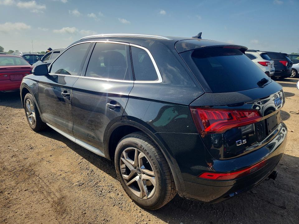 2018 Audi Q5 VIN WA1BNAFY4J2051157 COPART salvage auction — MECHANICAL, Il - Salvage Certificate, sold $850 on 2026-07-21 (photo 2)