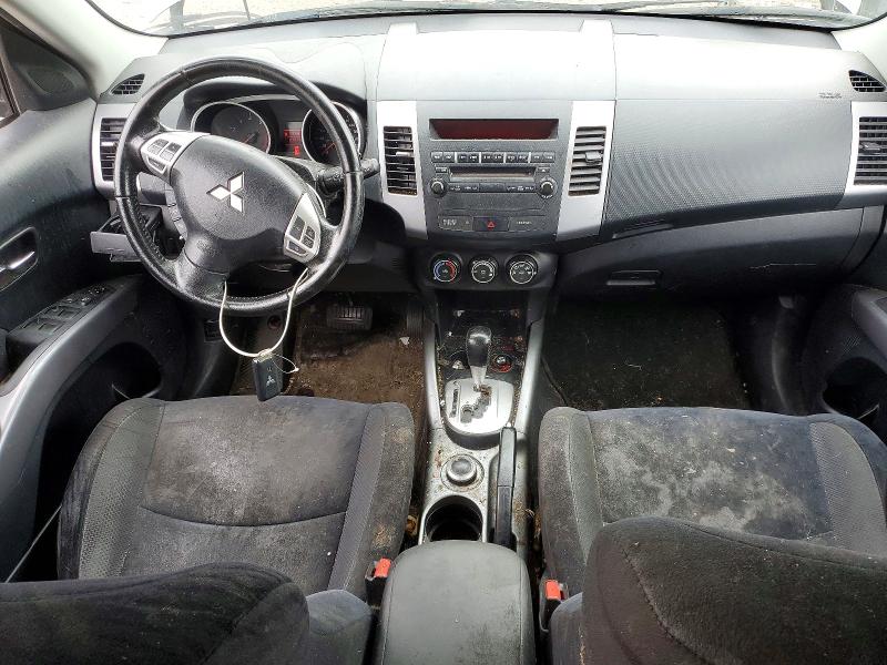 2012 Mitsubishi Outlander VIN JA4JT3AX3CU608627 COPART salvage auction — FRONT END, On - Permit No Brand - Unfit, sold $375 on 2026-07-16 (photo 8)
