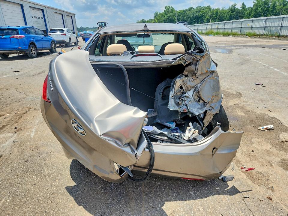 2013 Hyundai Elantra VIN 5NPDH4AE1DH326104 COPART salvage auction — REAR END, Al - Cert Of Title-Parts Only Salvg, sold $425 on 2026-07-09 (photo 6)
