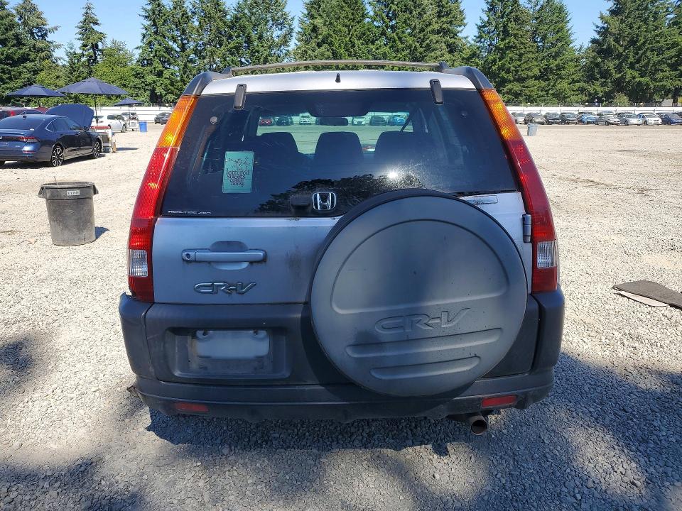 2002 Honda Cr-v VIN JHLRD78812C075132 COPART salvage auction — REAR END, WA - BILL OF SALE, sold $175 on 2026-07-10 (photo 6)