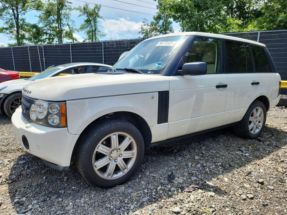 2008 Land rover RANGE ROVER VIN SALME15478A292698 COPART salvage auction — REAR END, MD - CERT OF SALVAGE > 75% DAMAGE, sold $425 on 2026-07-31 (photo 1)