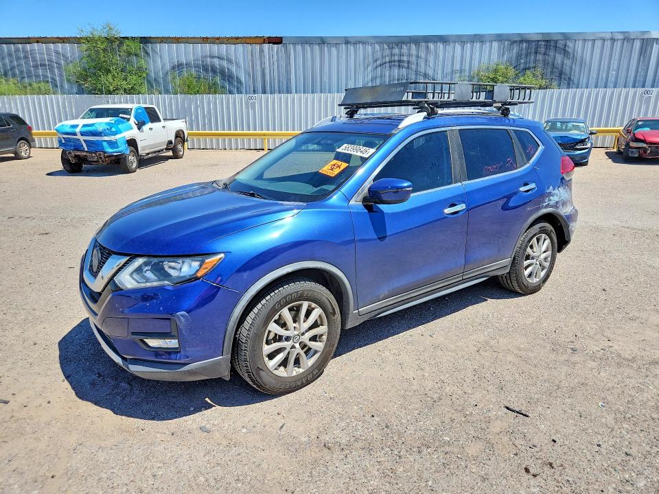 2018 Nissan VIN KNMAT2MV2JP504782 COPART salvage auction — REAR END, Salvage Title, sold $1,500 on 2026-07-31 (photo 1)