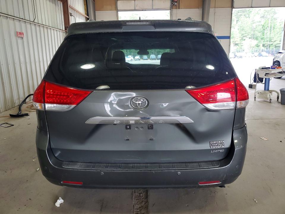 2011 Toyota Sienna VIN 5TDYK3DC5BS028962 COPART salvage auction — MECHANICAL, Va - Certificate Of Title, sold $2,900 on 2026-07-10 (photo 6)