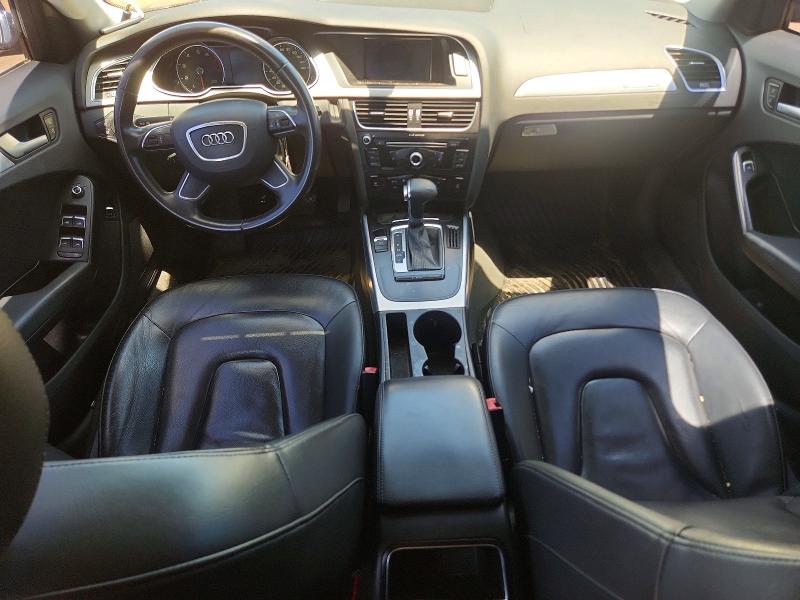2013 Audi A4 VIN WAUBFAFL9DA144917 COPART salvage auction — FRONT END, Tx - Dis/Dlr/Exp Only Clean Title, sold $375 on 2026-07-13 (photo 8)