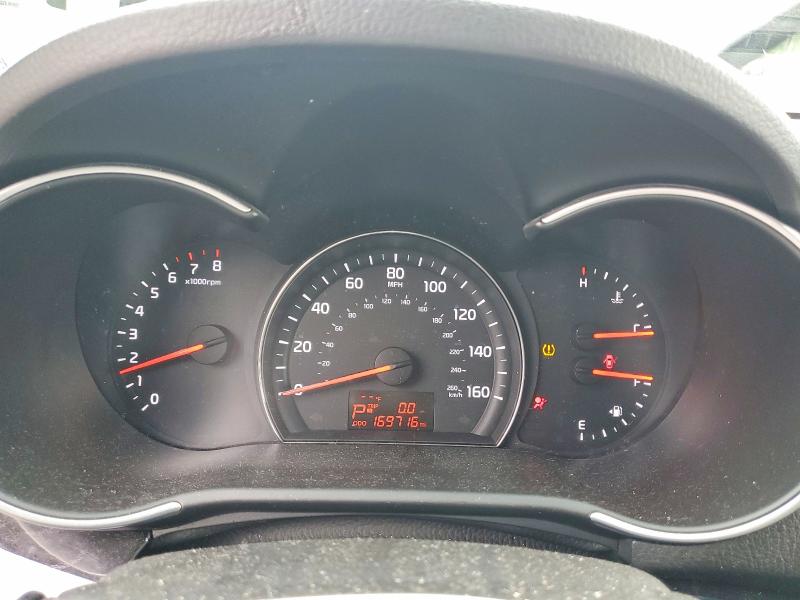 2014 Kia VIN 5XYKT3A69EG494218 COPART salvage auction — FRONT END, Pa - Certificate Of Salvage, sold $625 on 2026-07-08 (photo 9)