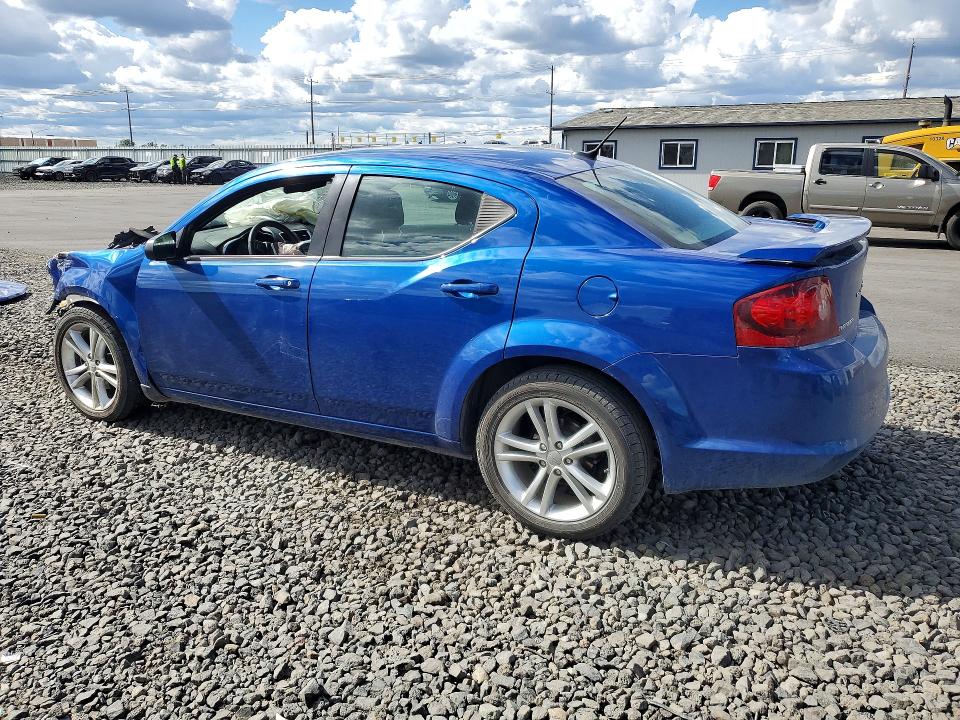 2012 Dodge Avenger VIN 1C3CDZAGXCN315594 COPART salvage auction — FRONT END, Wa - Bill Of Sale, sold $100 on 2026-07-08 (photo 2)