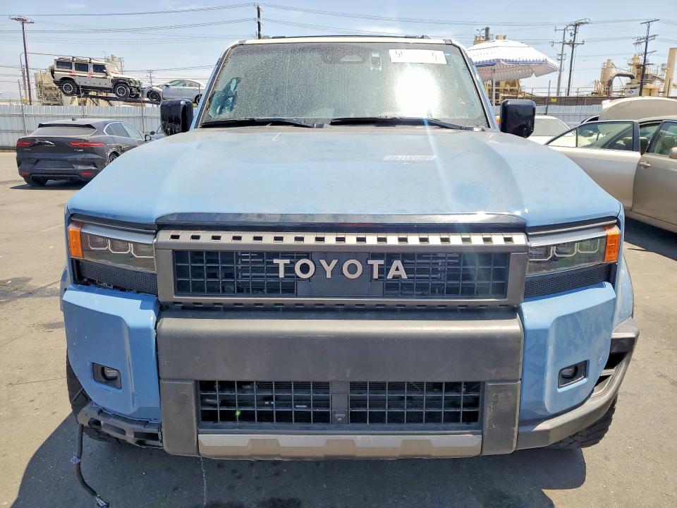 2024 Toyota Land cruiser VIN JTEABFAJ8RK015321 COPART salvage auction — FRONT END, Ca - Salvage Certificate, sold $5,100 on 2026-07-29 (photo 5)