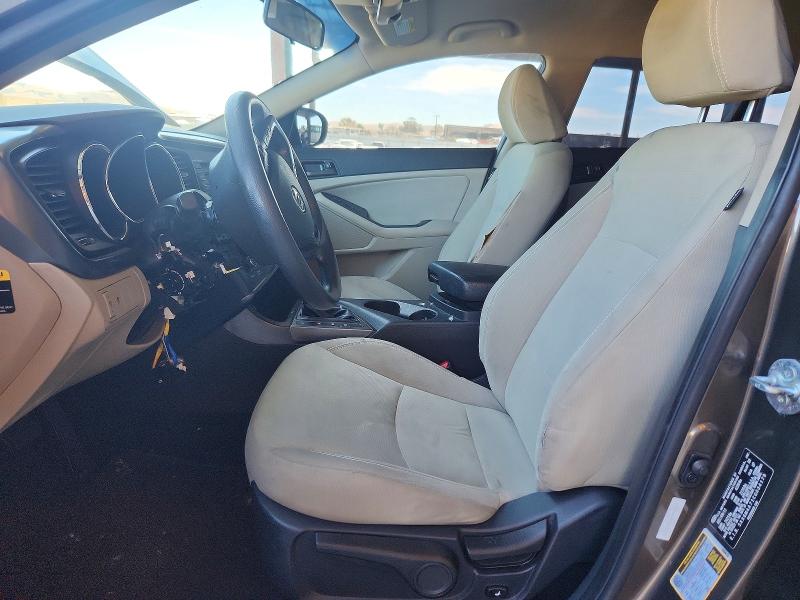 2012 Kia Optima VIN 5XXGM4A71CG034179 COPART salvage auction — VANDALISM, CA - SALVAGE CERTIFICATE, sold $125 on 2026-07-23 (photo 7)