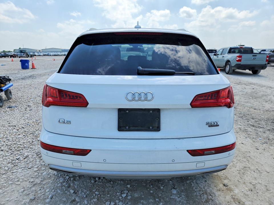 2018 Audi VIN WA1BNAFYXJ2123740 COPART salvage auction — FRONT END, Tx - Salvage Vehicle Title, sold $9,400 on 2026-07-16 (photo 6)