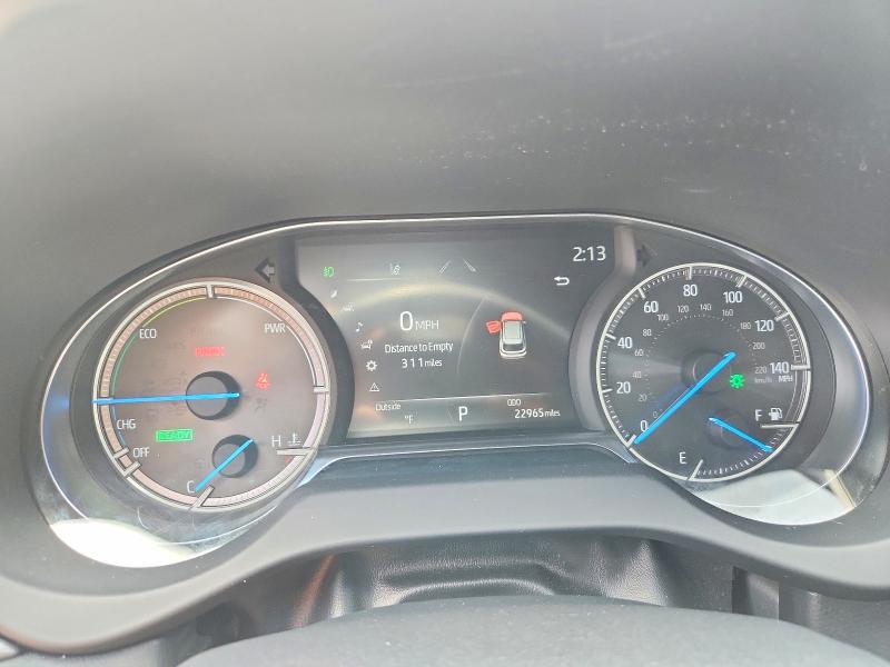 2023 Toyota Venza VIN JTEAAAAH4PJ139642 COPART salvage auction — FRONT END, Tx - Certificate Of Title, sold $15,000 on 2026-07-02 (photo 9)