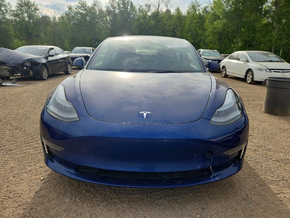 2023 Tesla Model 3 VIN 5YJ3E1EA6PF510483 COPART salvage auction — REAR END, On - Permit Salvage, sold $6,200 on 2026-07-14 (photo 5)