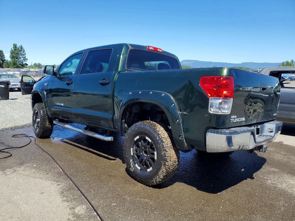 2010 Toyota Tundra VIN 5TFDY5F16AX102760 COPART salvage auction — FRONT END, Or - Certificate Of Title, sold $5,200 on 2026-07-07 (photo 2)