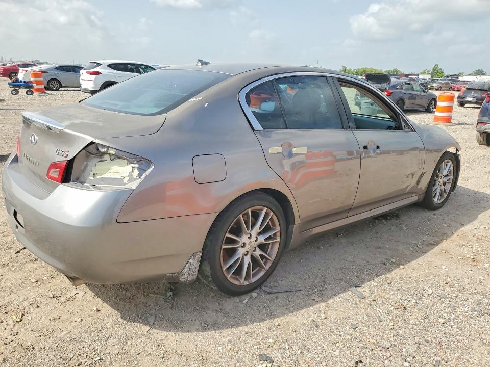 2008 Infiniti G VIN JNKBV61E58M211091 COPART salvage auction — MINOR DENT/SCRATCHES, Tx - Salvage Vehicle Title, sold $400 on 2026-07-20 (photo 3)