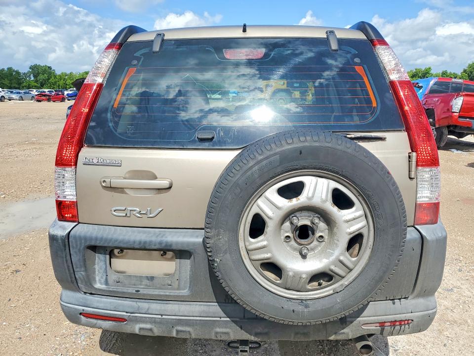 2006 Honda Cr-v VIN JHLRD68516C008617 COPART salvage auction — FRONT END, TX - CERTIFICATE OF TITLE, sold $825 on 2026-07-03 (photo 6)