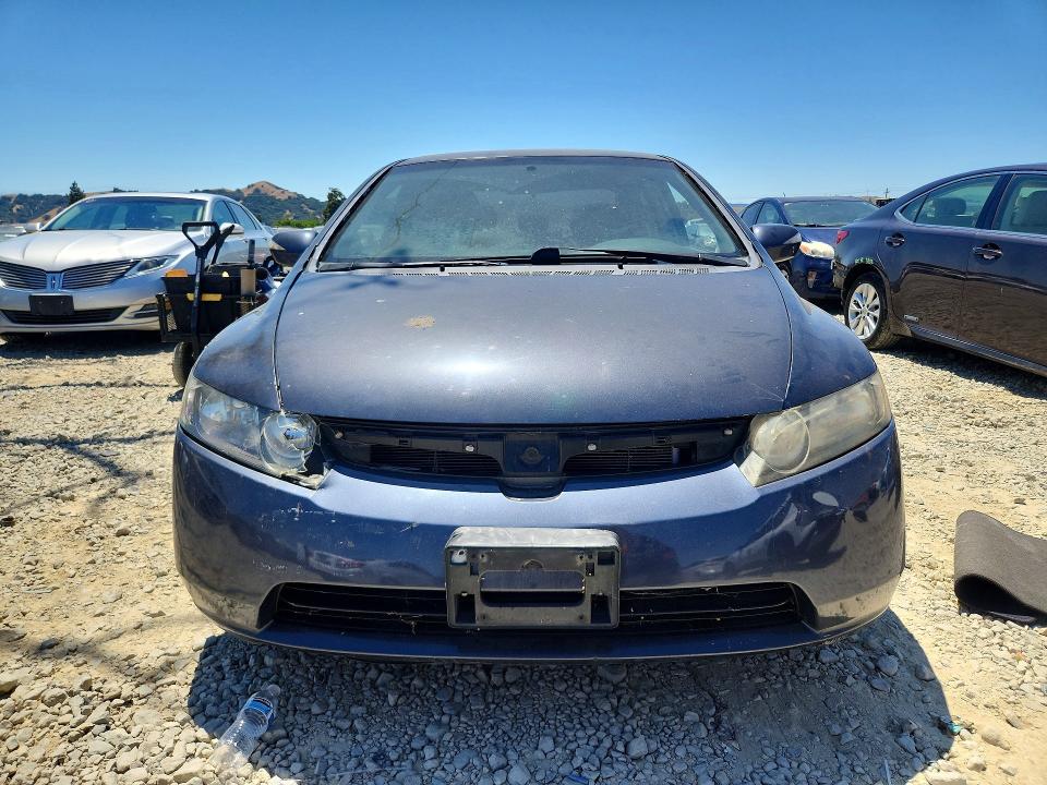 2008 Honda Civic hybrid VIN JHMFA36228S006222 COPART salvage auction — FRONT END, Ca - Salvage Certificate, sold $60 on 2026-07-21 (photo 5)
