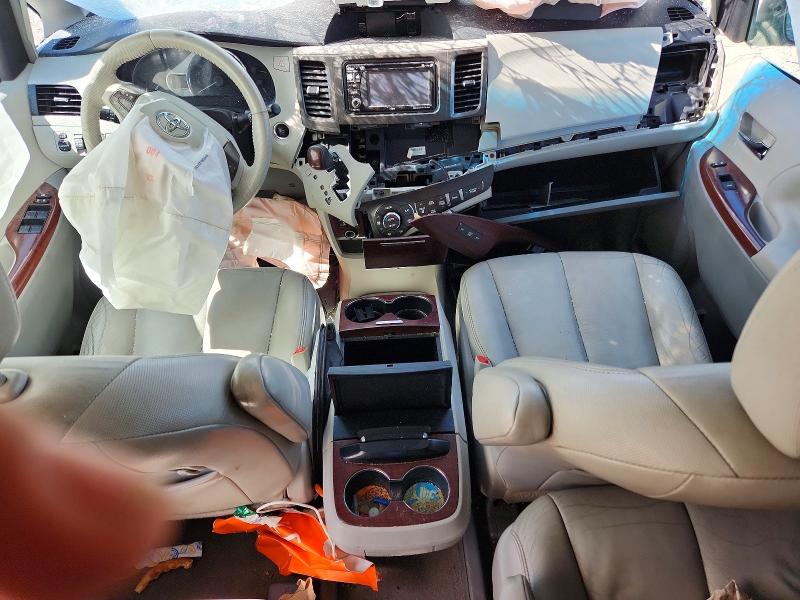 2013 Toyota Sienna VIN 5TDDK3DC7DS057445 COPART salvage auction — FRONT END, Ca - Salvage Certificate, sold $1,300 on 2026-07-24 (photo 8)