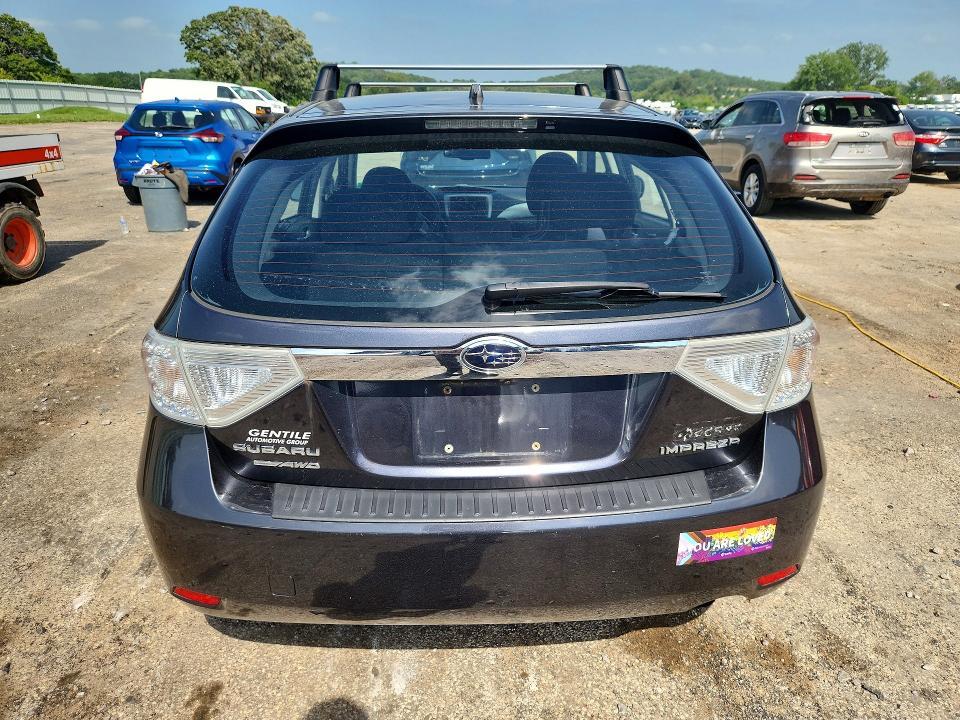 2010 Subaru Impreza VIN JF1GH6B65AH807019 COPART salvage auction — FRONT END, Wi - Junked Vehicle Bill Of Sale, sold $250 on 2026-07-07 (photo 6)