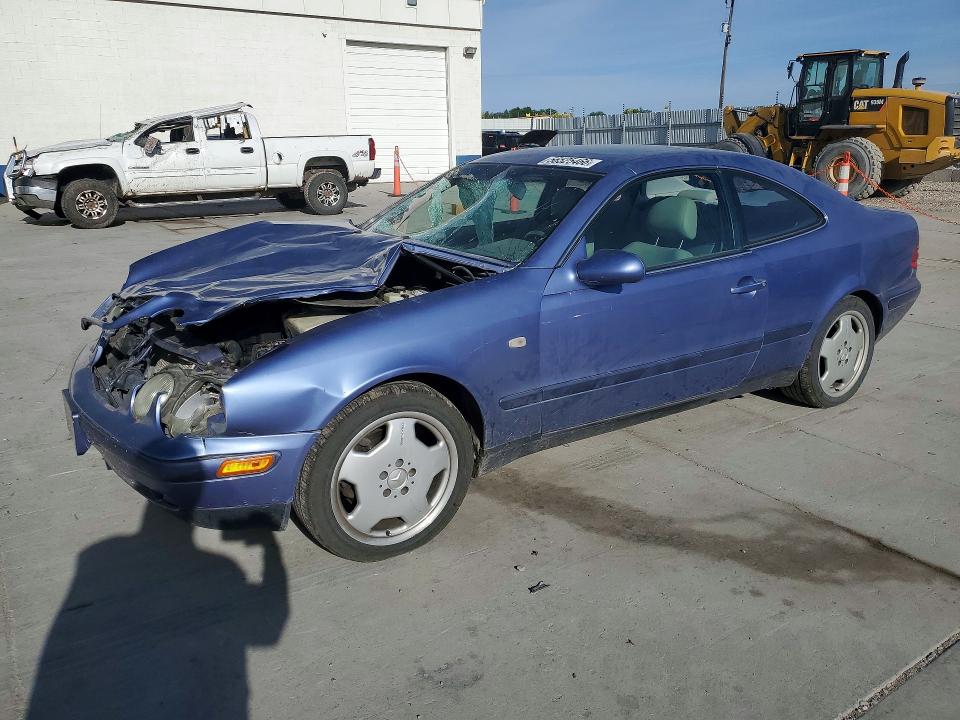 1999 Mercedes-benz Clk-klasse VIN WDBLJ65G2XF085593 COPART salvage auction — FRONT END, Ut - Salvage Certificate, sold $150 on 2026-07-20 (photo 1)