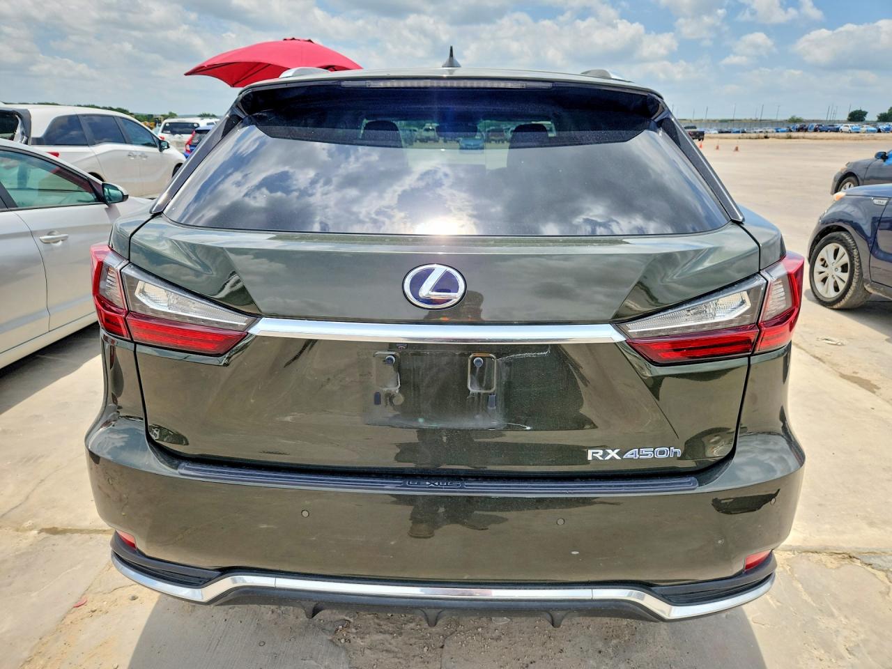 2020 Lexus RX 450h VIN 2T2HGMDA9LC048594 COPART salvage auction — Front End, TX - SALVAGE VEHICLE TITLE, sold $25,000 on 2026-08-13 (photo 6)
