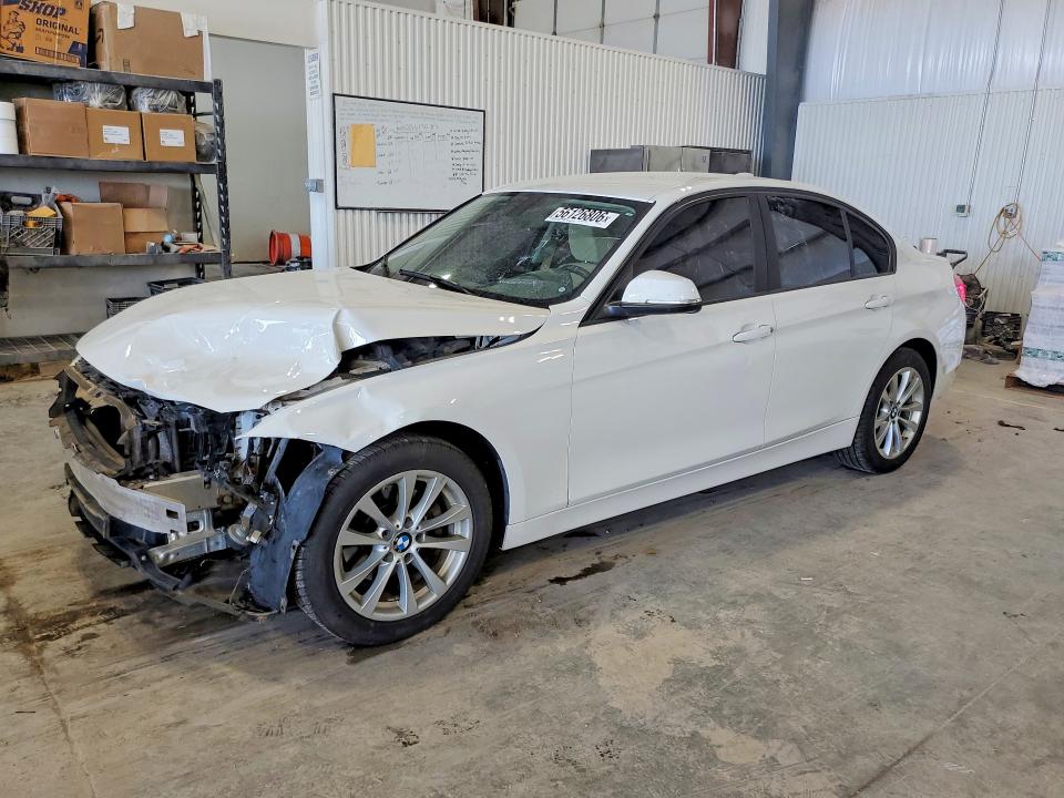 2018 BMW 3er VIN WBA8E5G50JNU47092 COPART salvage auction — FRONT END, Ne - Cert Of Title-Salvage, sold $2,900 on 2026-07-14 (photo 1)