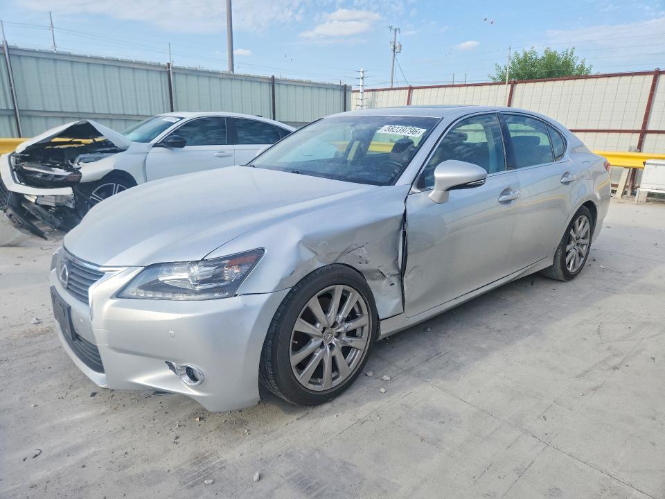 2013 Lexus Gs VIN JTHBE1BL4D5019052 COPART salvage auction — FRONT END, Tx - Salvage Vehicle Title, sold $5,400 on 2026-07-28 (photo 1)