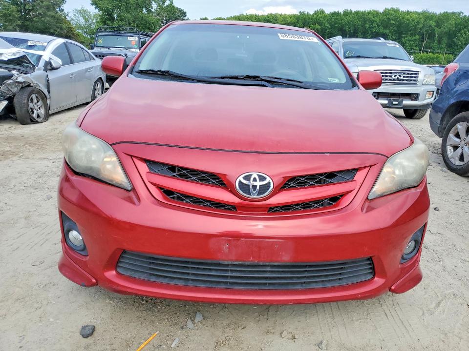 2012 Toyota Corolla VIN 5YFBU4EE8CP005725 COPART salvage auction — REAR END, Mo - Certificate Of Title, sold $1,800 on 2026-07-07 (photo 5)