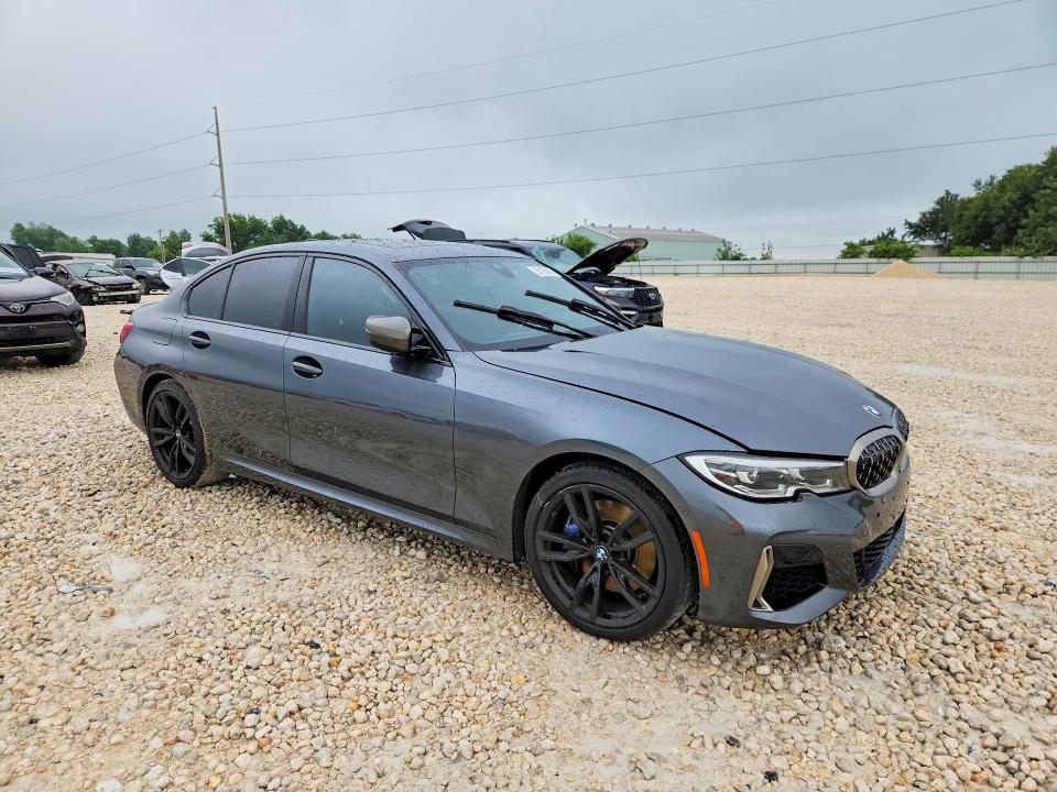 2020 BMW M3 VIN WBA5U9C05LFH20695 COPART salvage auction — FRONT END, Tx - Salvage Vehicle Title, sold $15,400 on 2026-07-09 (photo 4)