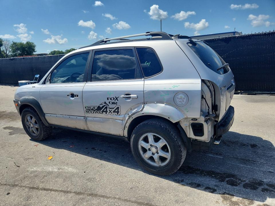 2006 Hyundai Tucson VIN KM8JN12D26U354630 COPART salvage auction — REAR END, Fl - Certificate Of Destruction, sold $900 on 2026-07-02 (photo 2)