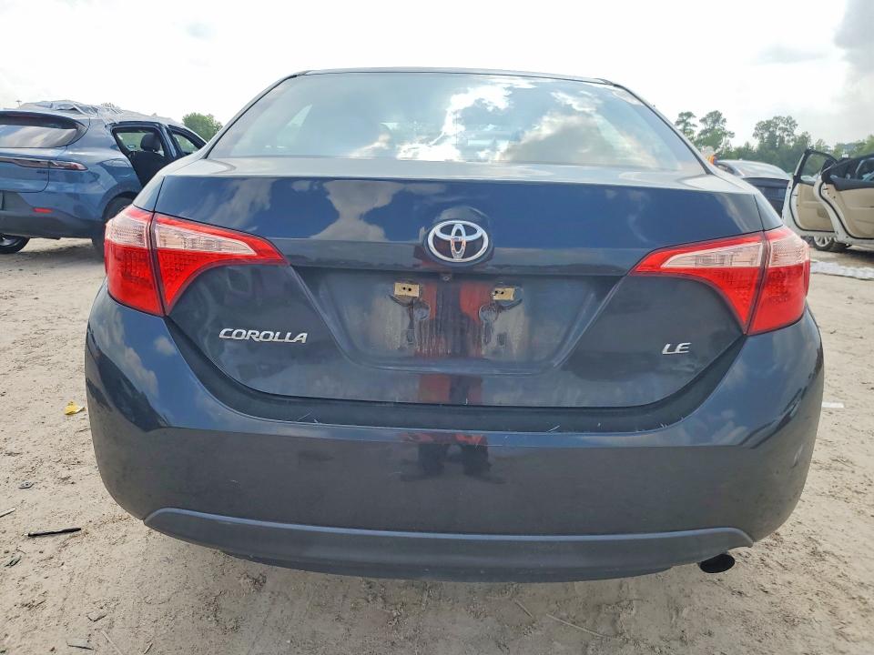 2018 Toyota Corolla VIN 5YFBURHE4JP810594 COPART salvage auction — WATER/FLOOD, Tx - Salvage Title-Flood Damage, sold $3,650 on 2026-07-02 (photo 6)