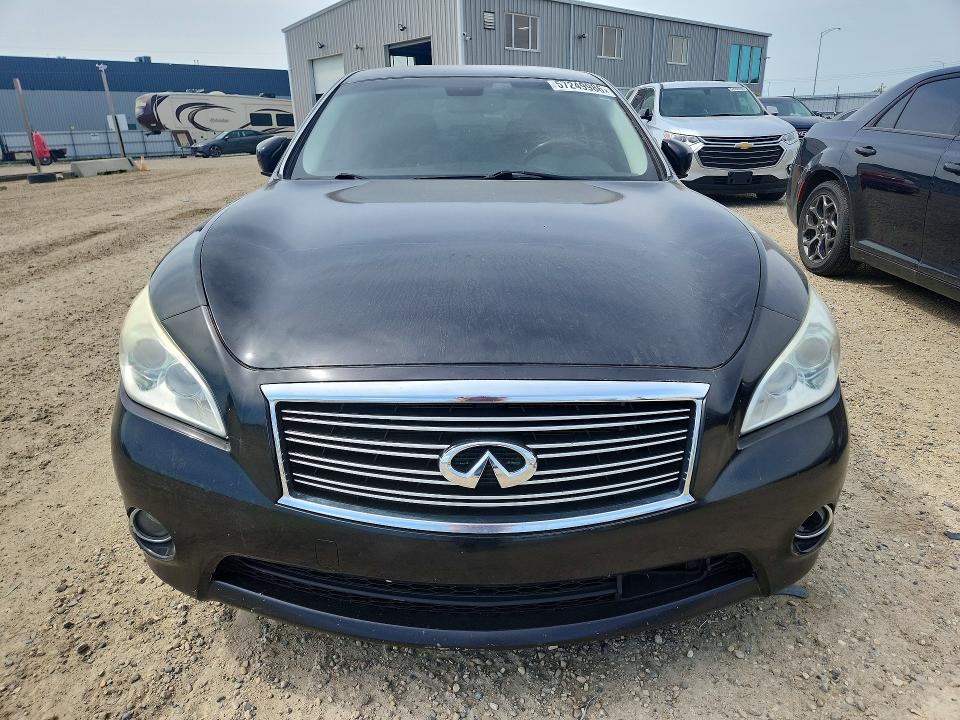 2012 Infiniti M VIN JN1AY1AR0CM580138 COPART salvage auction — FRONT END, Ab - Bos - Active, sold $1,250 on 2026-07-09 (photo 5)