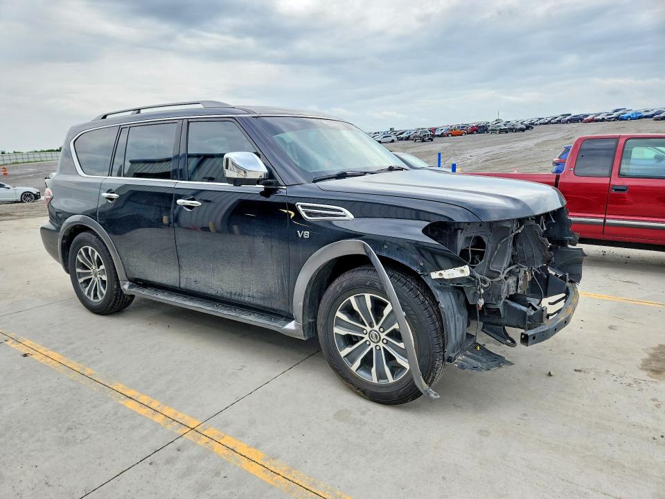 2018 Nissan Armada VIN JN8AY2NC8JX502733 COPART salvage auction — FRONT END, Ky - Cert Of Title-Salvage, sold $3,500 on 2026-07-16 (photo 4)
