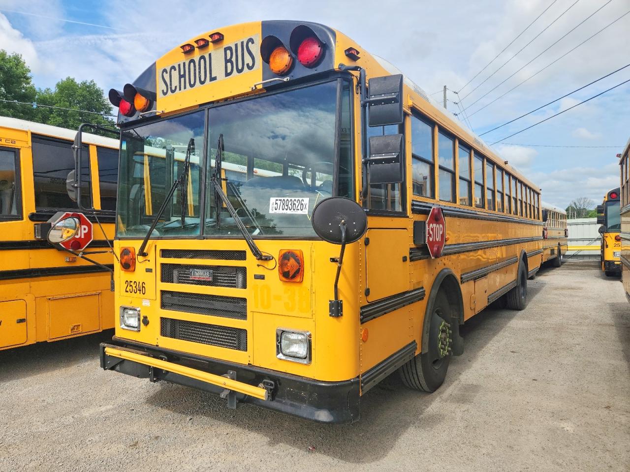 2010 Thomas Saf-t-line VIN 1T88S4E27A1128194 COPART salvage auction — Minor Dent/Scratches, TN - CERTIFICATE OF TITLE, sold $2,000 on 2026-09-08 (photo 2)