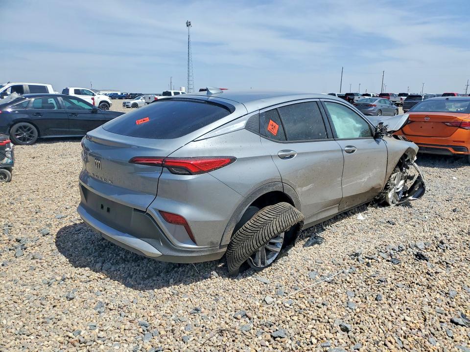 2024 Buick Envista VIN KL47LAE22RB056541 COPART salvage auction — FRONT END, Tx - Salvage Vehicle Title, sold $90 on 2026-07-28 (photo 3)