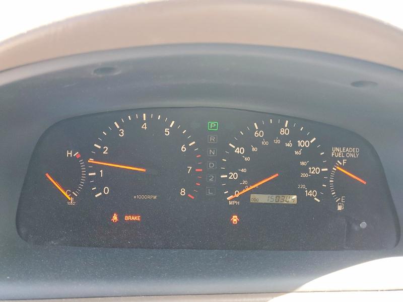 1998 Lexus Es 300 VIN JT8BF28G5W5049595 COPART salvage auction — FRONT END, Ok - Cert Of Title-Salvage, sold $350 on 2026-07-08 (photo 9)
