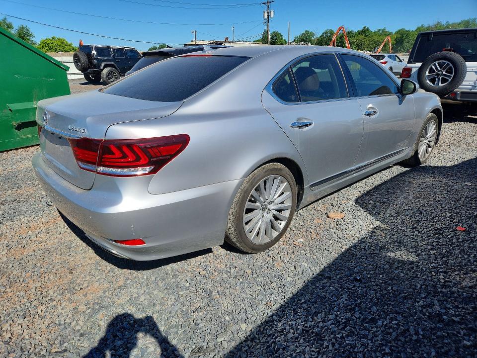 2013 Lexus Ls VIN JTHBL5EF0D5120009 COPART salvage auction — MINOR DENT/SCRATCHES, Fl - Certificate Of Title, sold $10,000 on 2026-07-10 (photo 3)