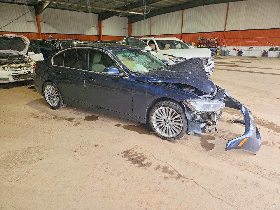 2015 BMW 3er VIN WBA3D5C5XFKX99916 COPART salvage auction — FRONT END, Ab - Bos - Salvage, sold $200 on 2026-07-21 (photo 4)