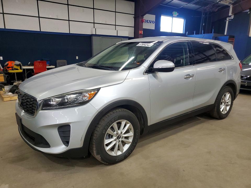 2019 Kia Sorento VIN 5XYPG4A55KG483400 COPART salvage auction — SIDE, WV - CERTIFICATE OF TITLE, sold $3,900 on 2026-07-31 (photo 1)